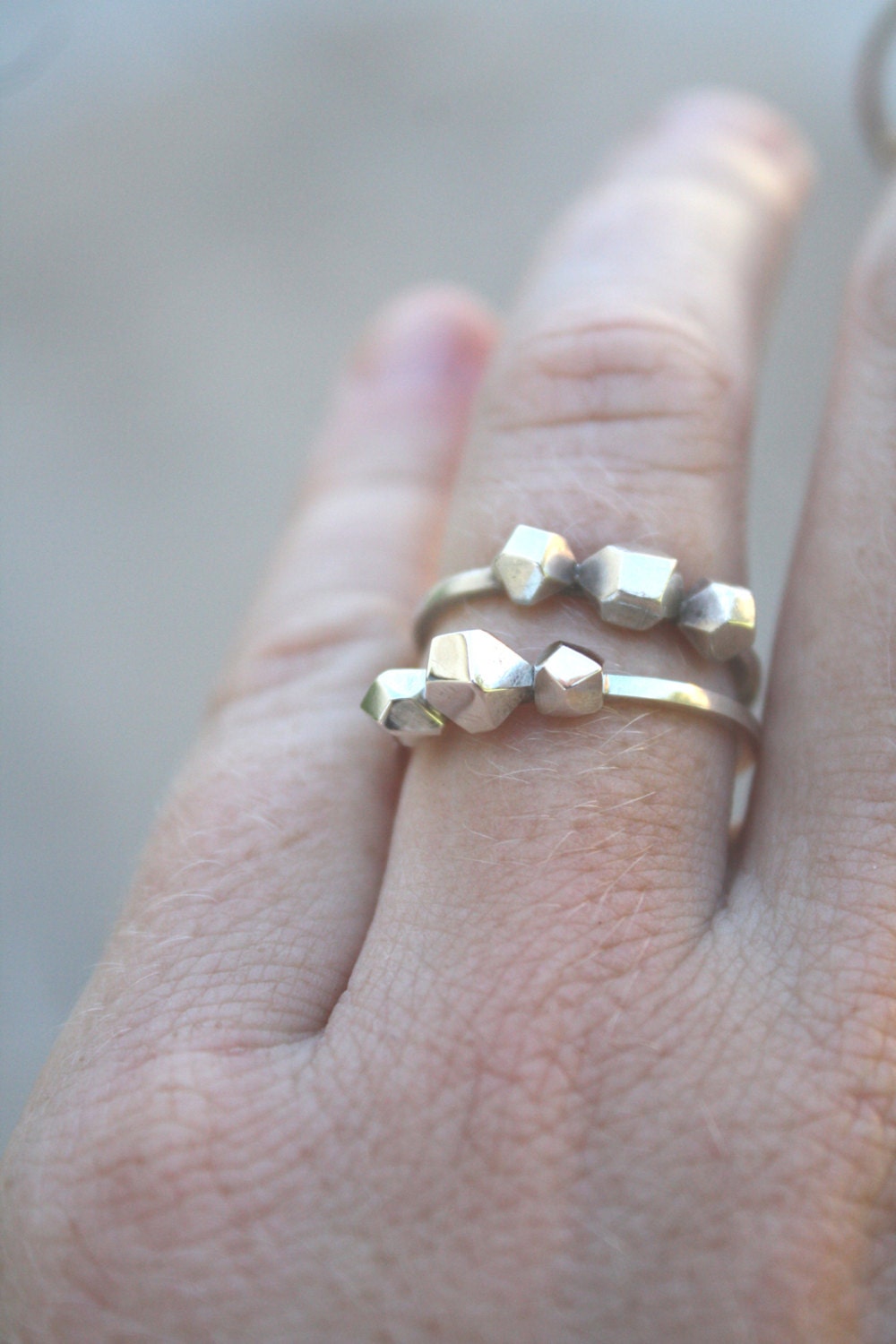 Faceted rock ring - Image 4