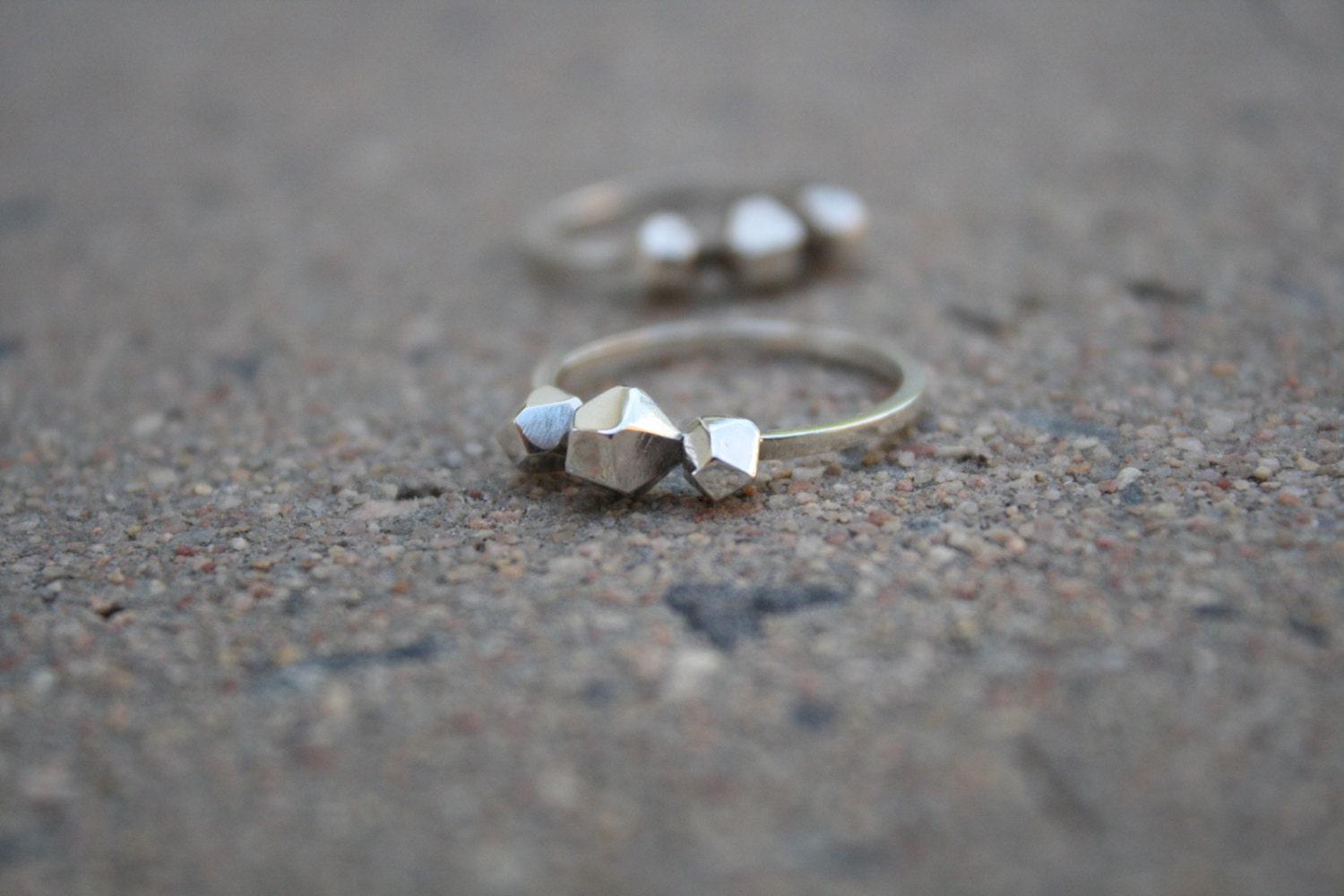 Faceted rock ring - Image 7
