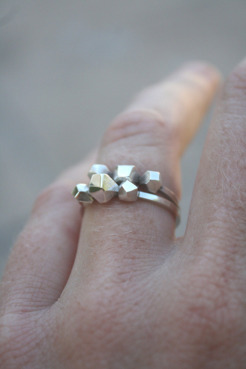 Faceted rock ring - Image 5