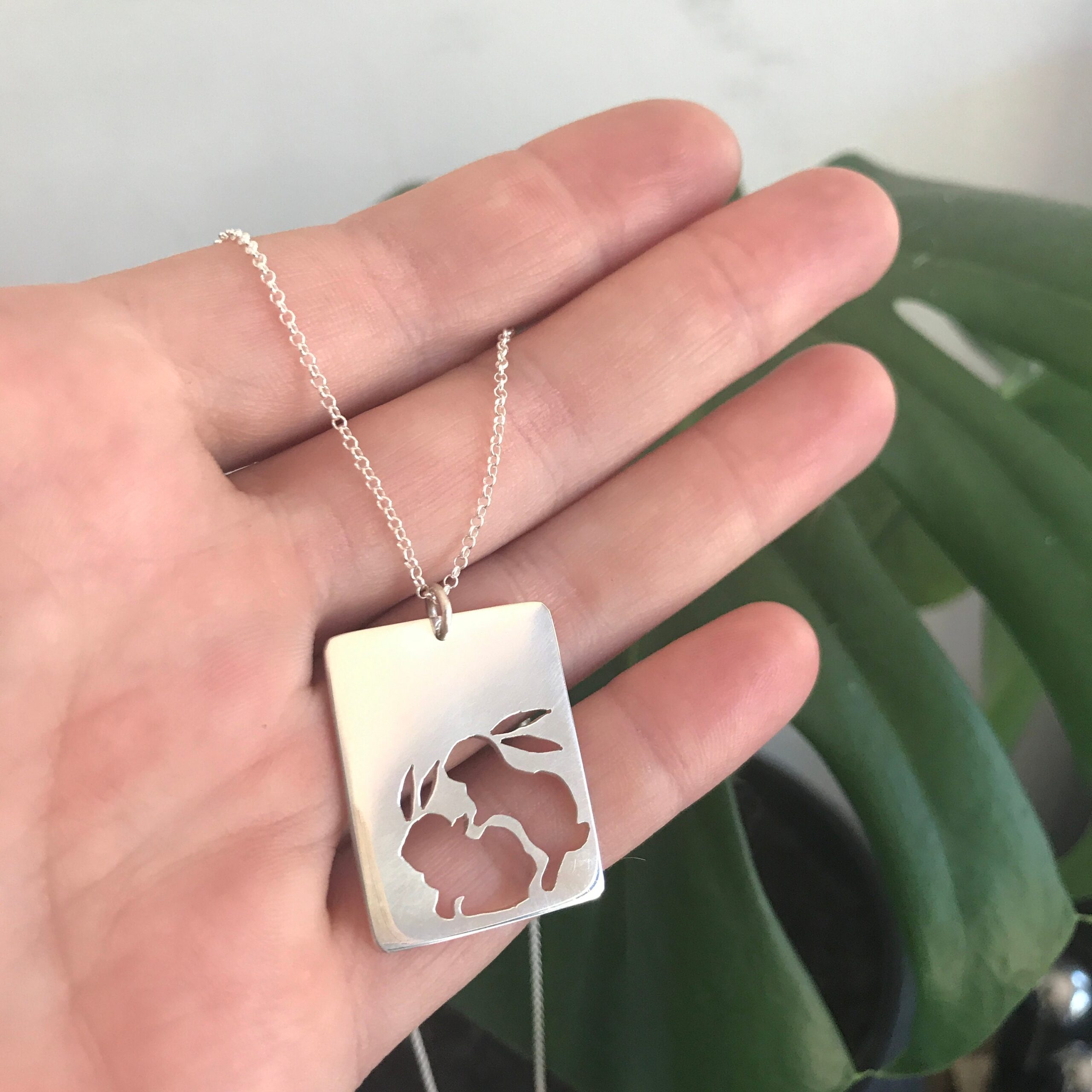 Bad mannered bunnies necklace - Image 5