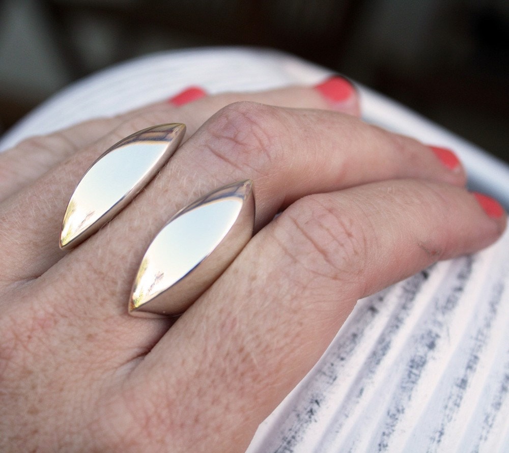 Clam ring - silver - Image 10