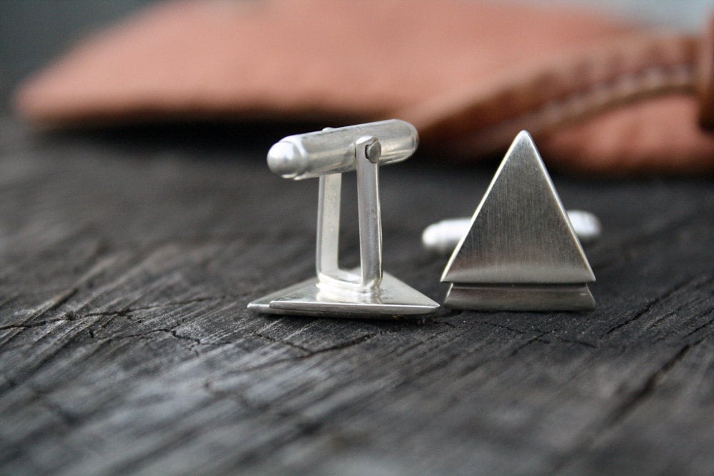 Chevron cufflinks - Image 3