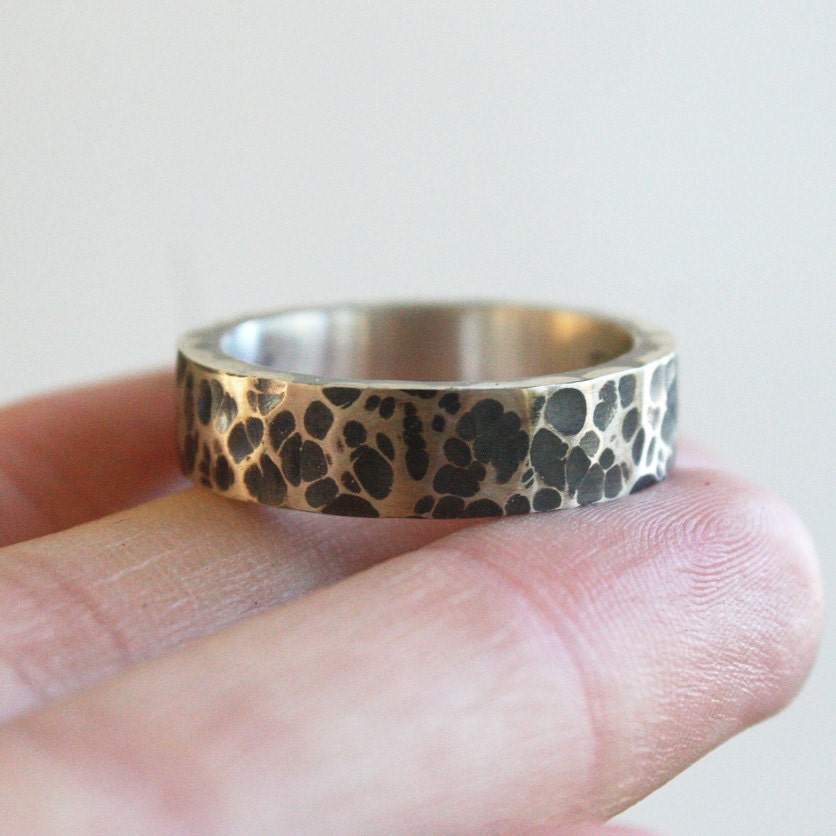 Blackened ring