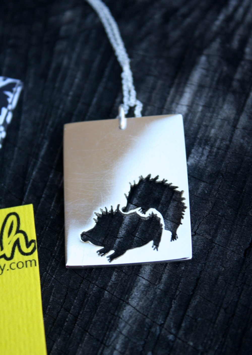 Bad mannered bunnies necklace - Image 7