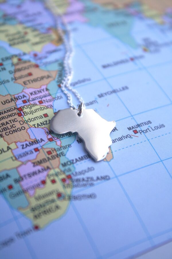 Africa pendant - 2cm