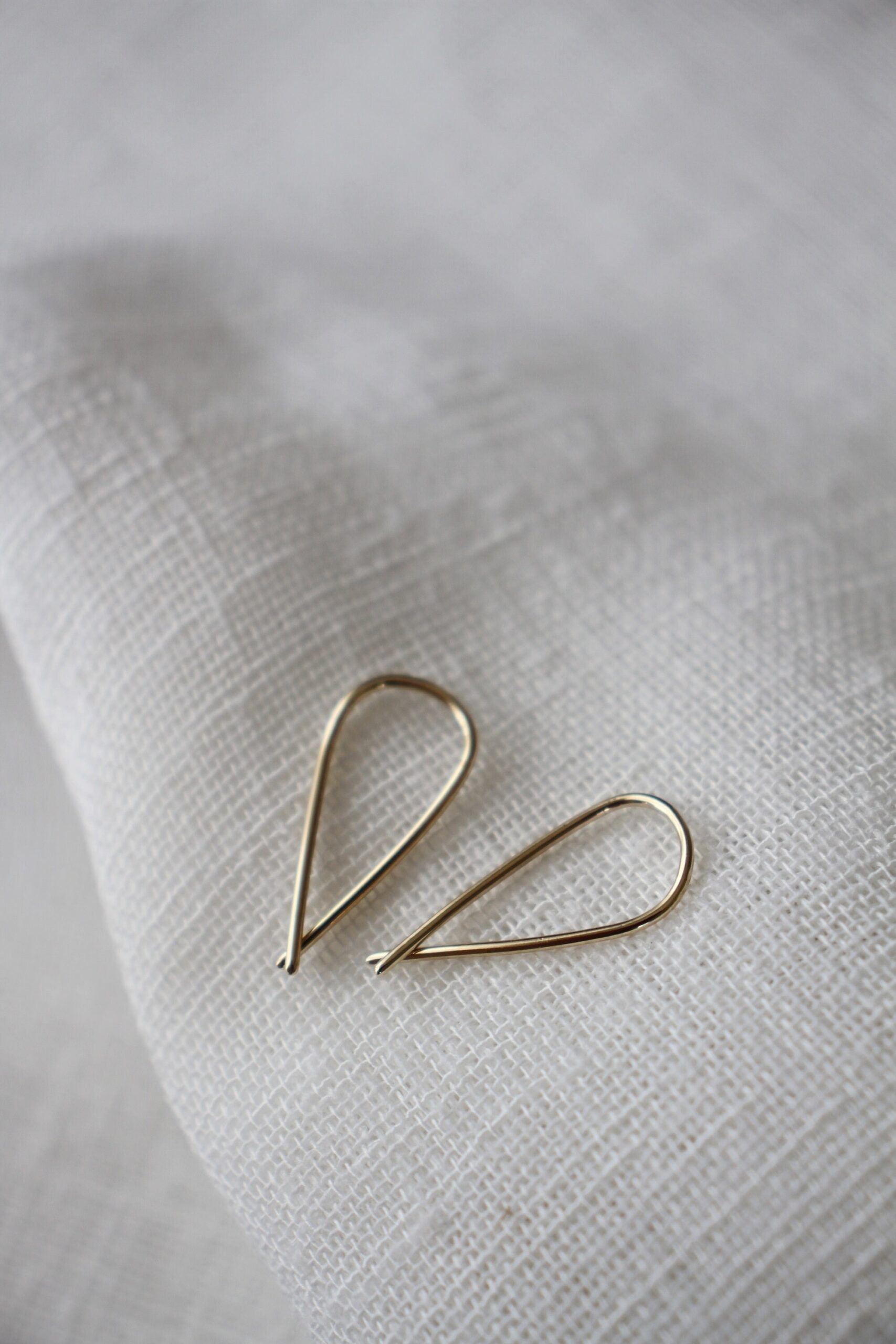 Arc earrings - gold - Image 8