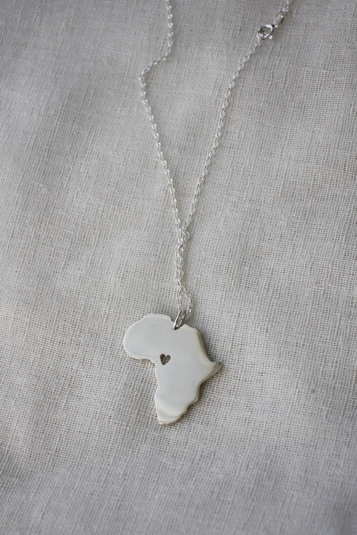 Africa necklace - extra chunky 40mm x 2mm - Image 6