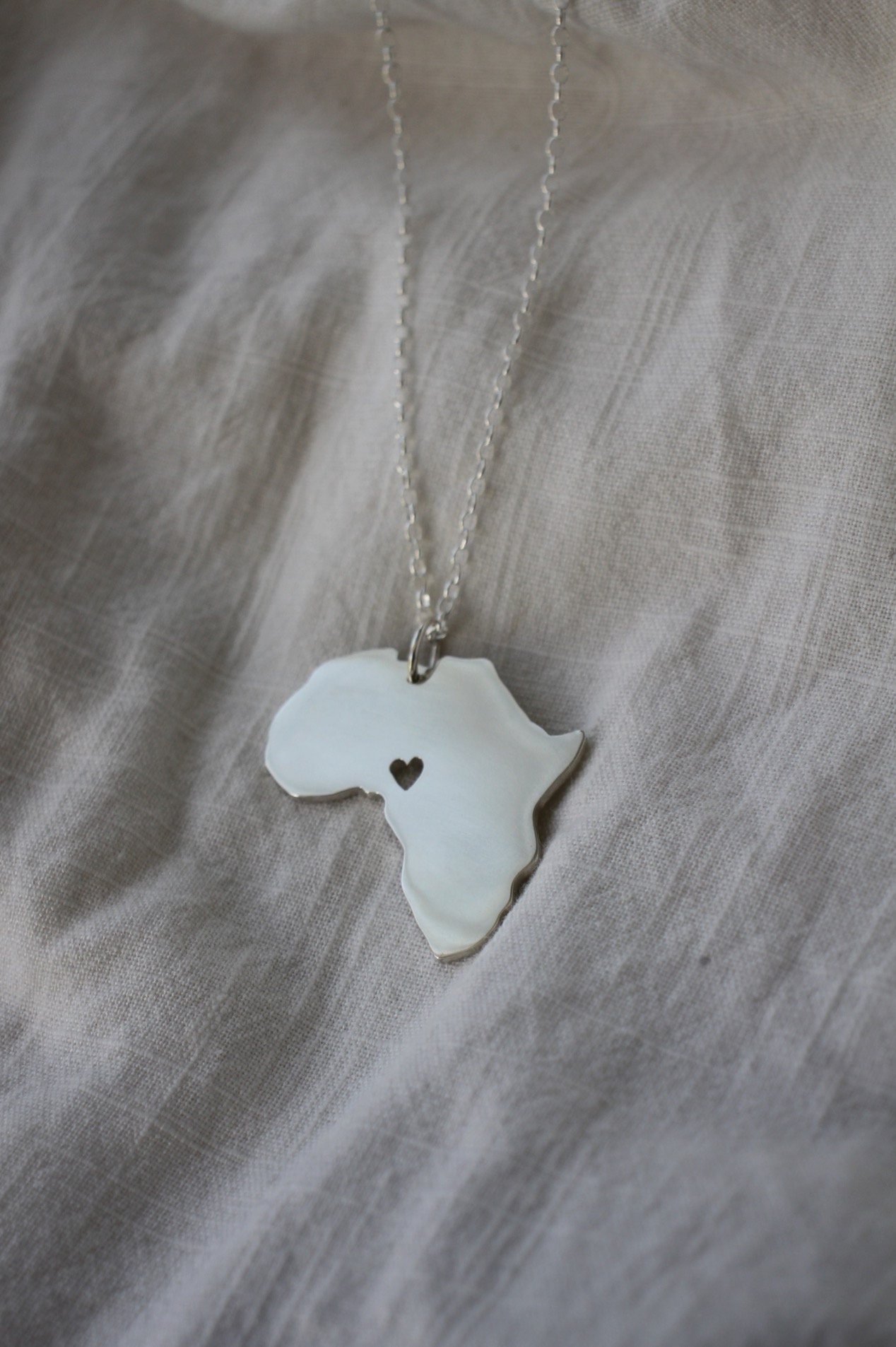 Africa necklace - extra chunky 40mm x 2mm - Image 7