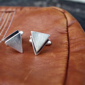 Chevron cufflinks