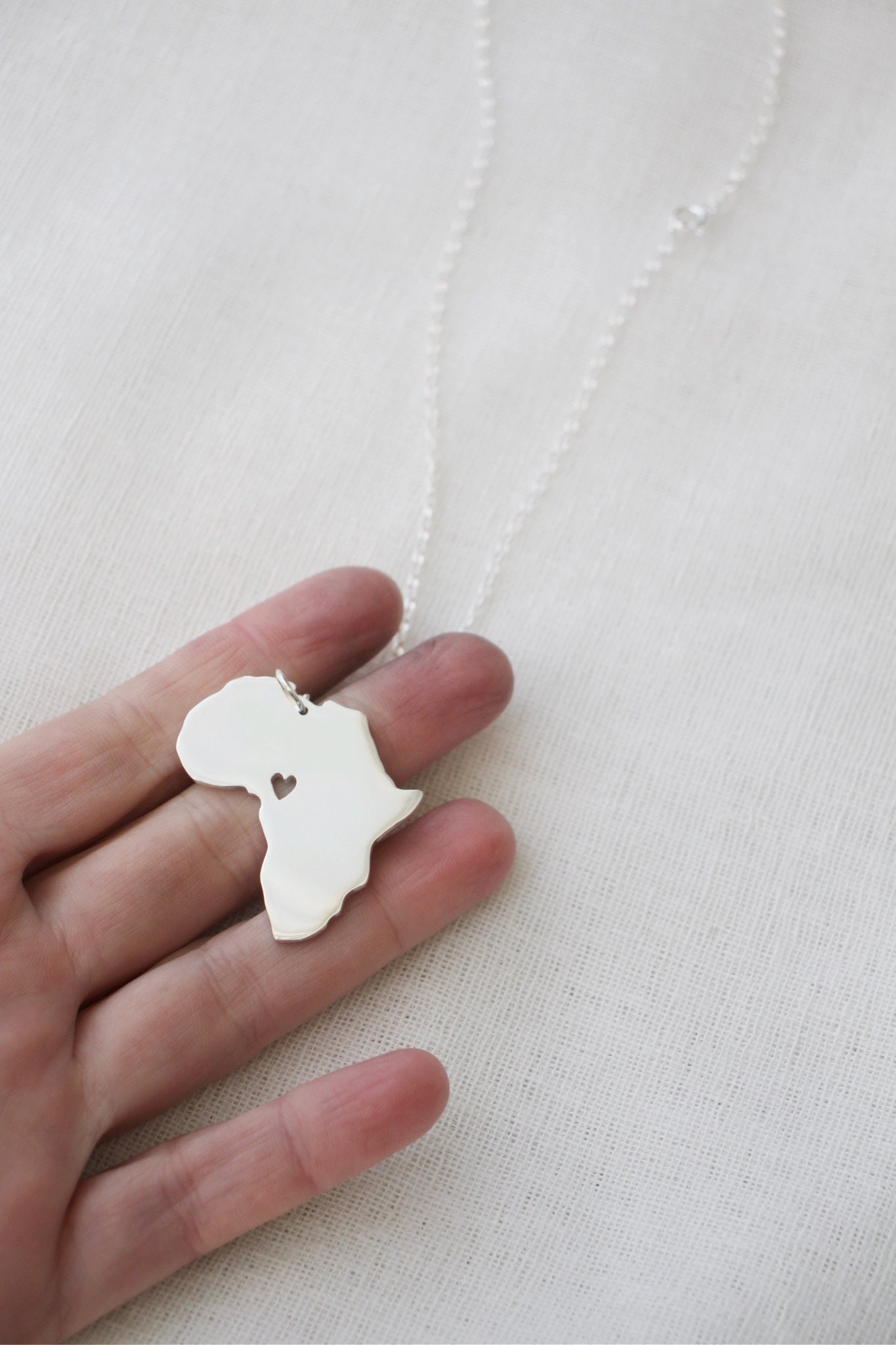 Africa necklace - extra chunky 40mm x 2mm - Image 9