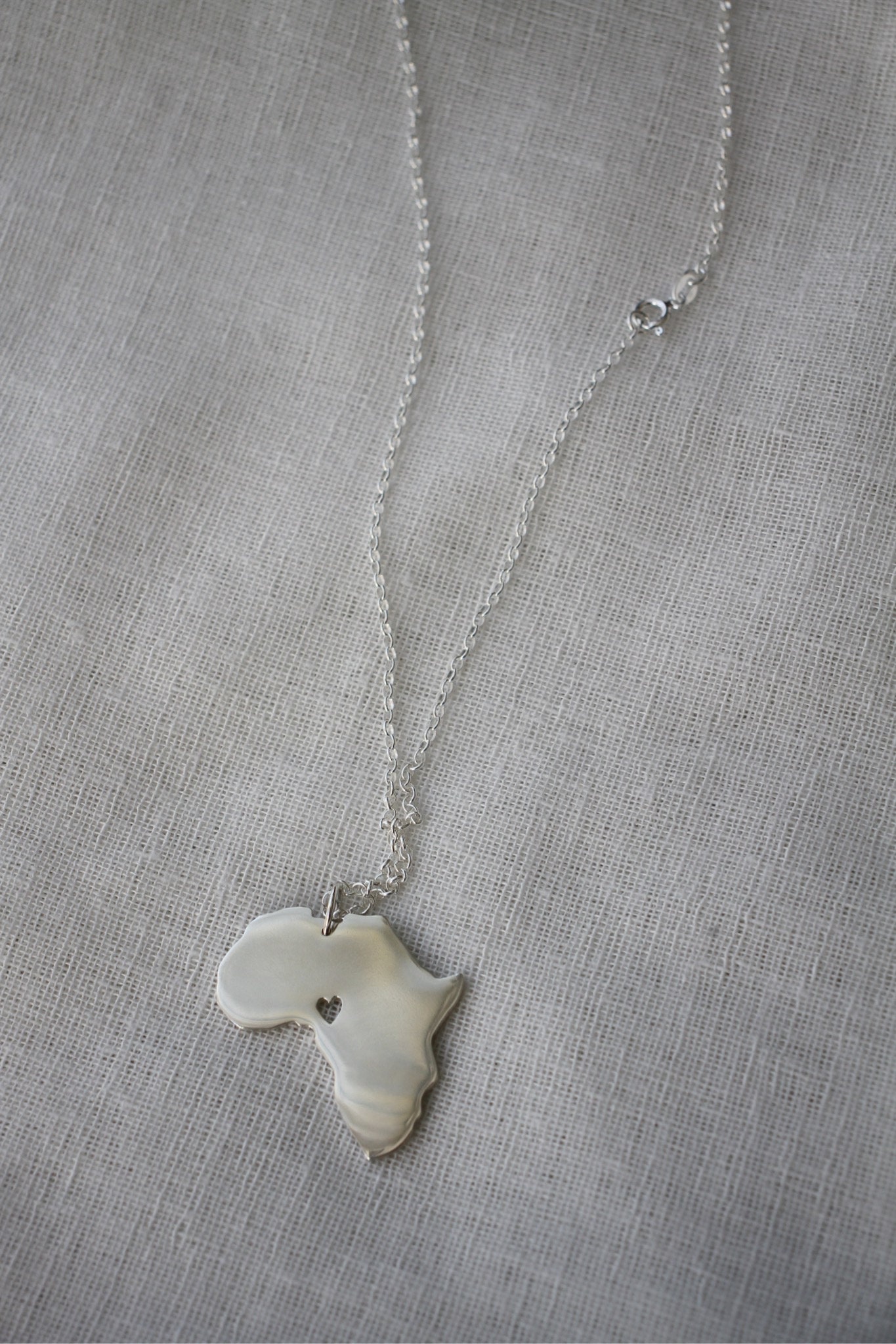 Africa necklace - extra chunky 40mm x 2mm - Image 10