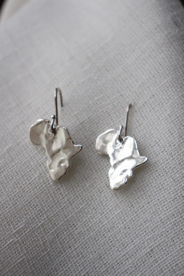 Africa dangles - textured