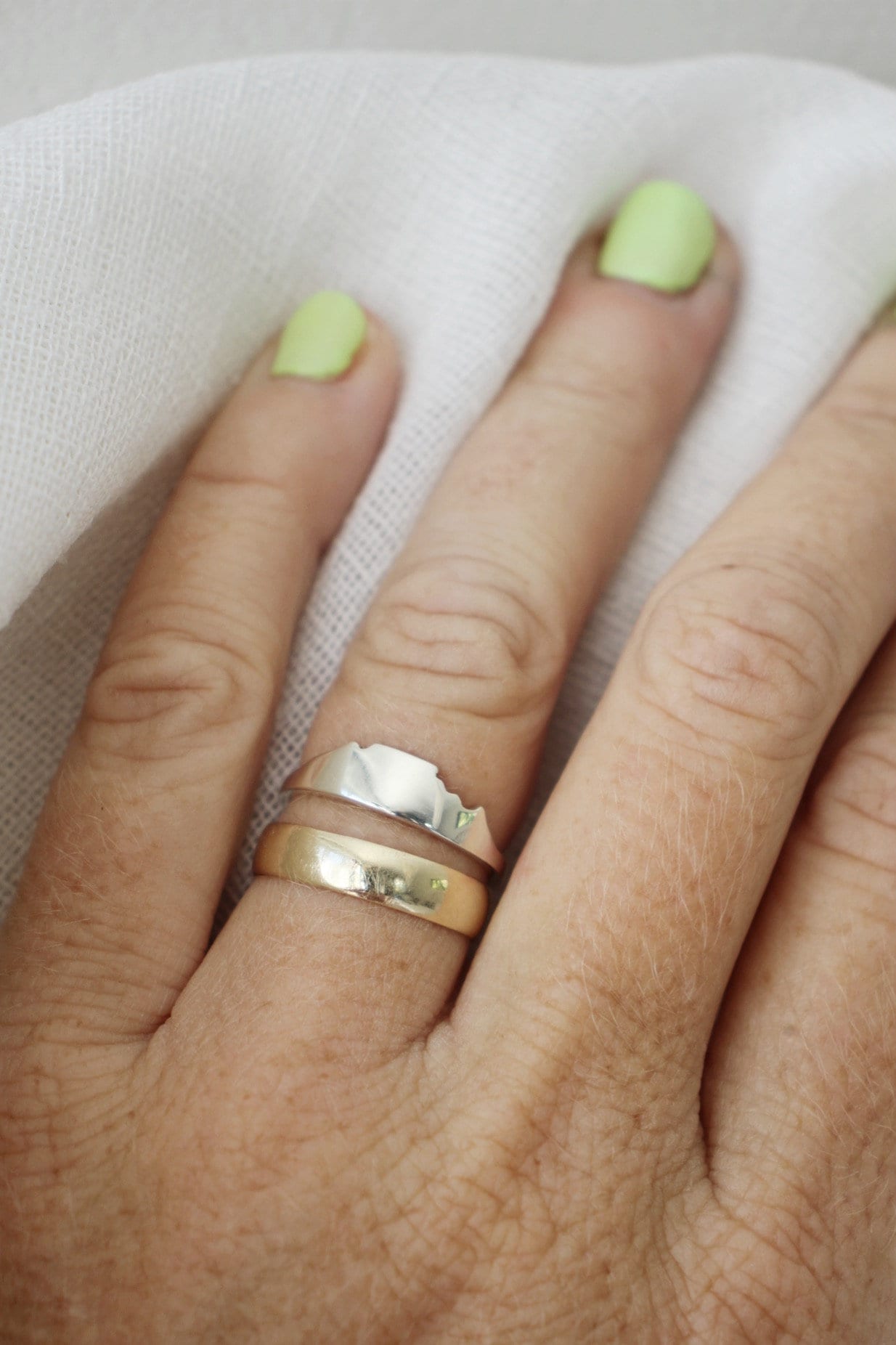 Table Mountain ring - silver - Image 9