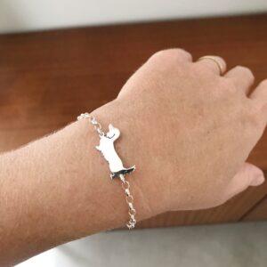 Dachshund bracelet - long haired