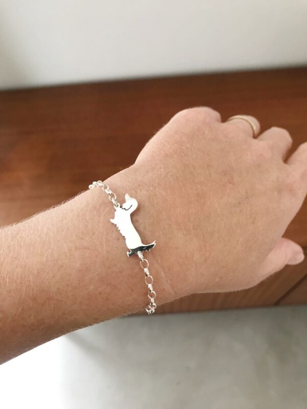 Dachshund bracelet - long haired
