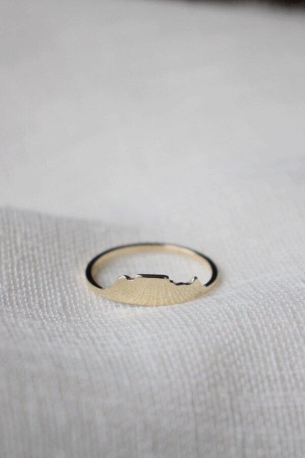 Table Mountain ring - gold