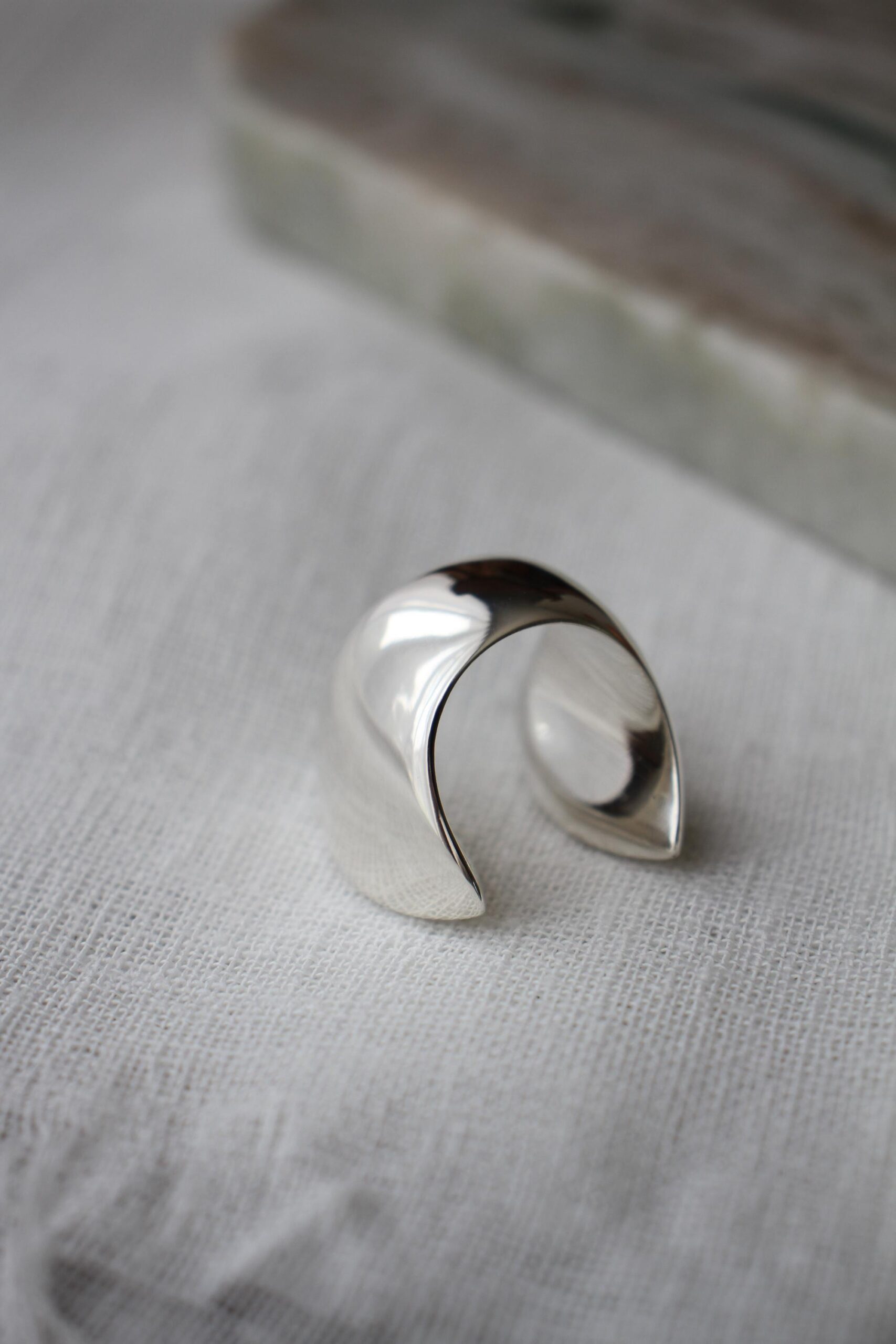 Clam ring - silver - Image 7