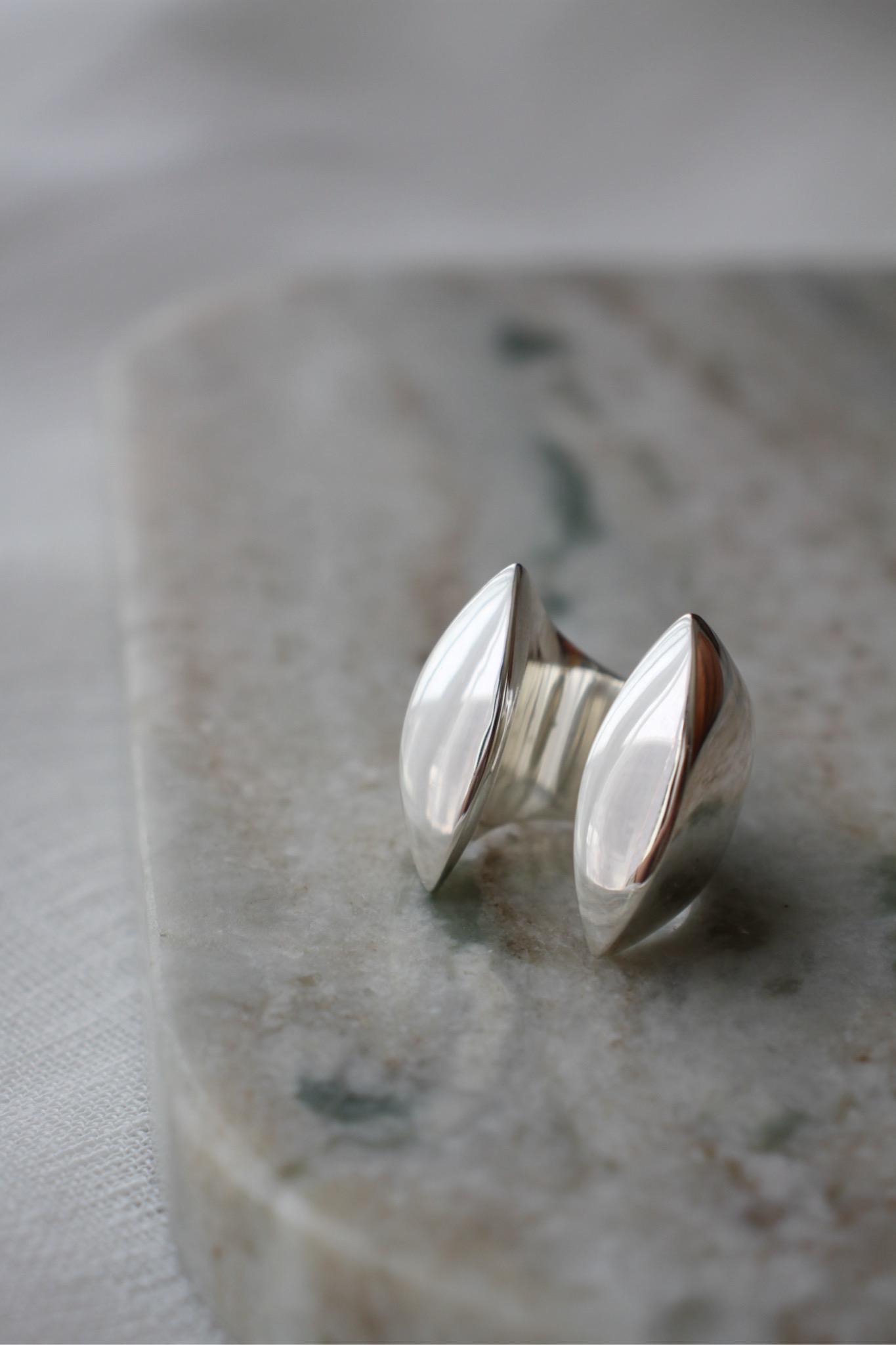 Clam ring - silver - Image 9