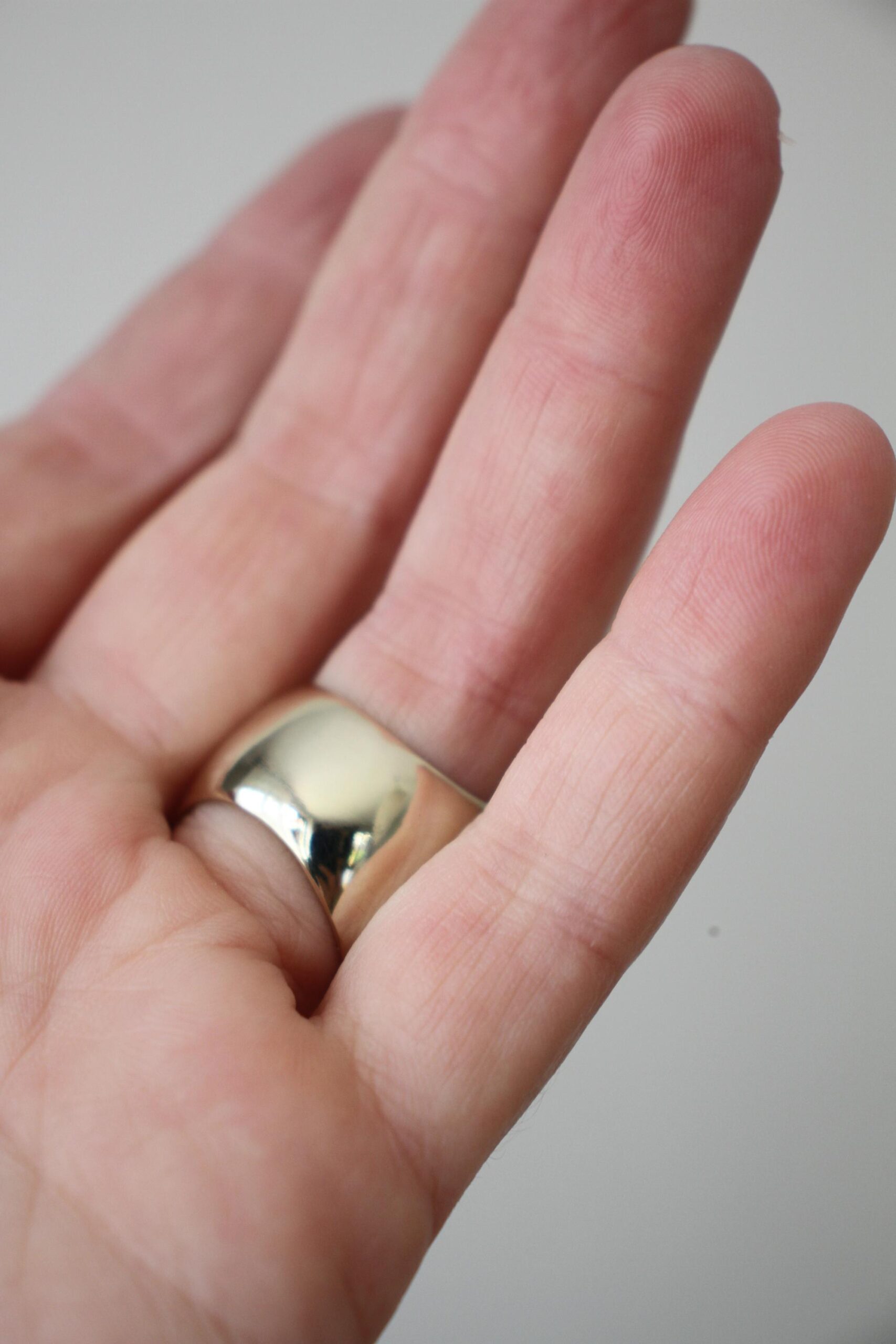 Clam ring - brass - Image 8