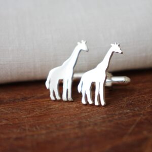 Giraffe cufflinks