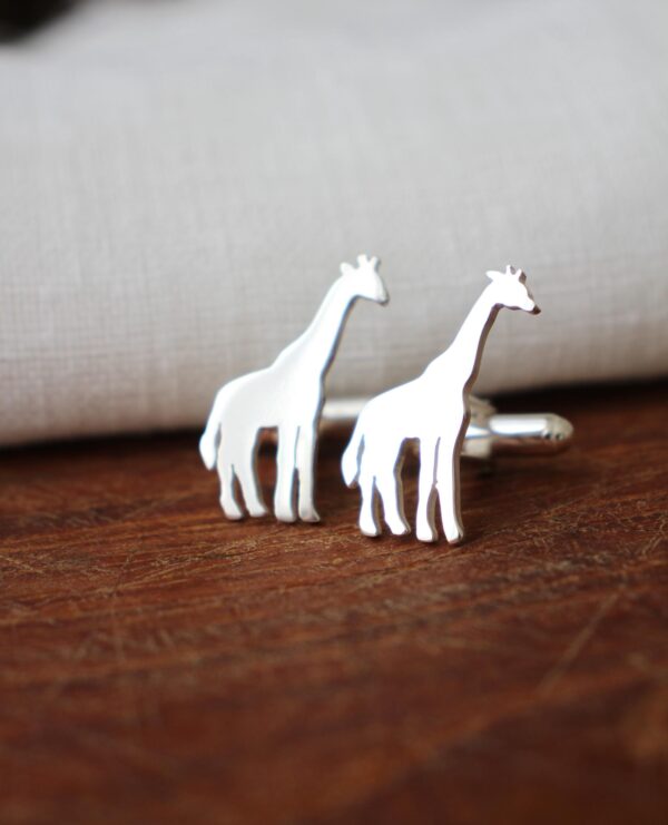 Giraffe cufflinks