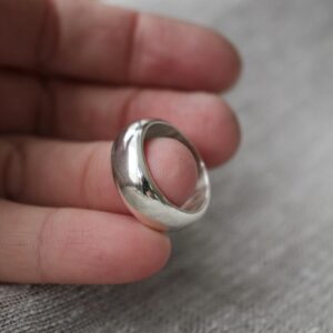Dome ring - 7mm chunky