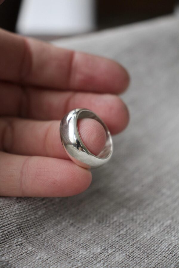 Dome ring - 7mm chunky