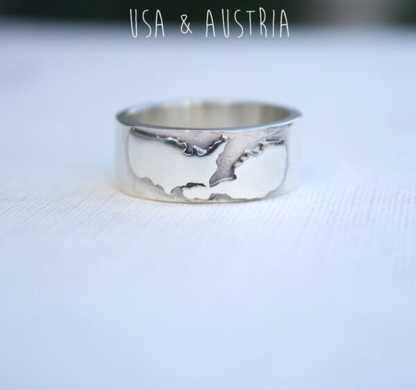 Love beyond borders ring