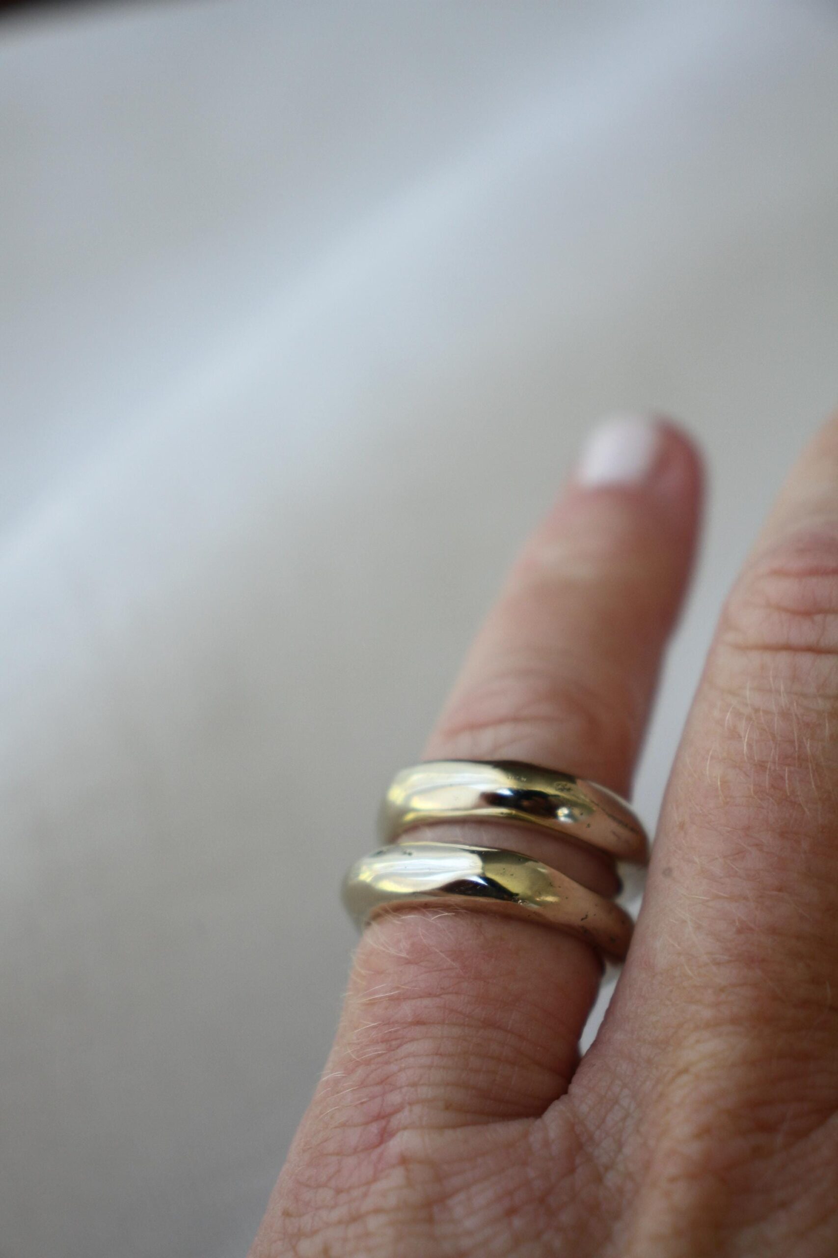 Wavy ring - brass - Image 10