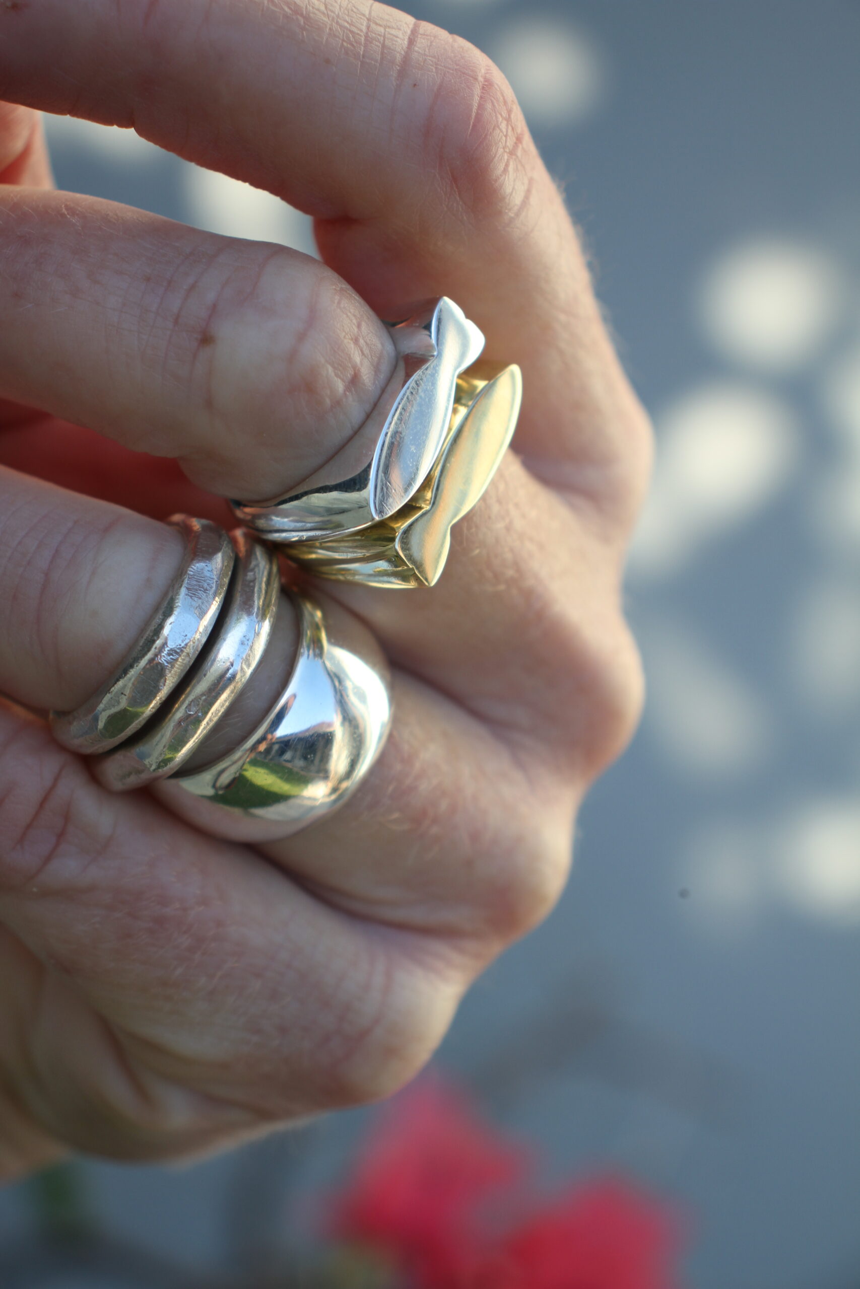 Fish ring - brass - Image 9